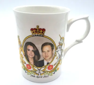 Buy Prince William & Catherine Commemorative Royal Wedding Fine Bone China Cup VGC • 5.99£