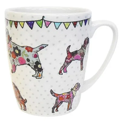 Buy The Caravan Trail Festival Dogs Mug Queens By Churchill China • 13.99£