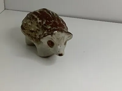 Buy Sweet Small Vintage Studio Pottery Hedgehog Figurine. Standing. Tremar ? • 5.40£