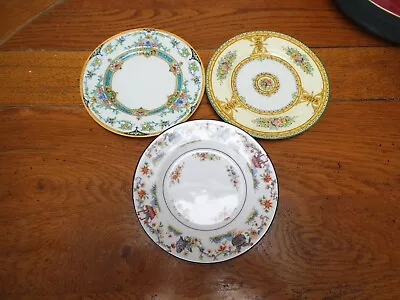 Buy A Collection Of 3  Antique Royal Worcester  Tea Plates  6   • 6£