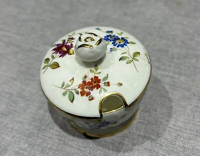Buy Vintage Hammersley Fine Bone China Pot And Salt Cellar With Floral Decoration • 12£