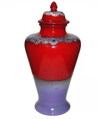 Buy Poole Pottery ' Ruskin Inspired   Vase By Karen Ford 1st Quality  (8099)  • 95£