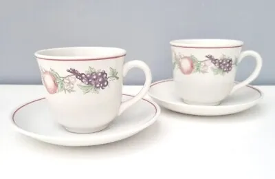 Buy 2 Boots Orchard Cups And Saucers • 7£