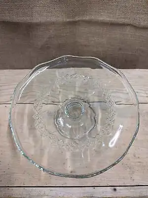 Buy Cut Glass Cake Stand • 22£