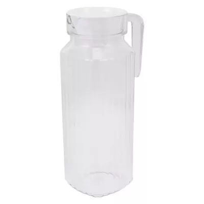 Buy  Cold Water Jug Broken-Resistant Ice Tea Glass Thickened Bottle With Cover Juice • 12.75£
