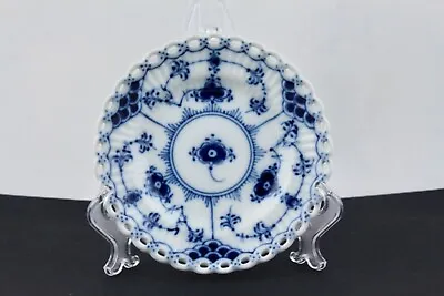 Buy Royal Copenhagen Blue Fluted Full Lace 4 Plate #1145 - Mint • 80.64£