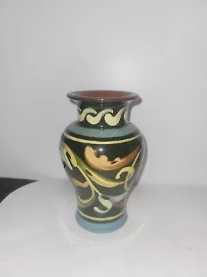 Buy HM Exeter Pottery Vase 5 Inch Pre 1920s B22 • 36£