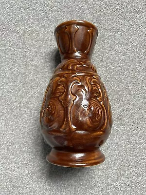 Buy SylvaC Brown Leaf Vase In Perfect Condition • 0.99£