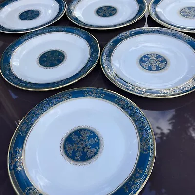 Buy Set Of 6 Royal Doulton CARLYLE Pattern  6.5 Inch Side Bread 1st Quality • 29.95£