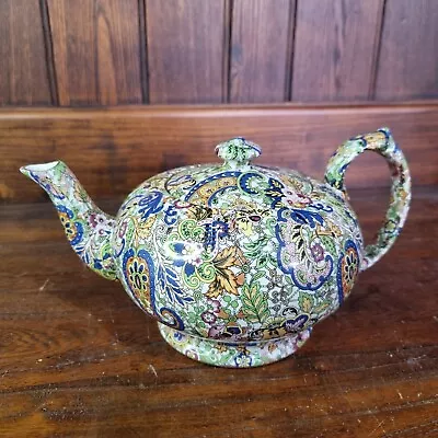 Buy Rare Vintage Wades England Paisley Chintz Teapot - REPAIRED TO SPOUT • 25£