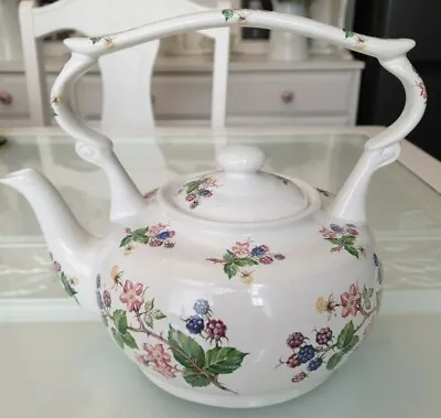 Buy Absolutely Beautiful Large Vintage Rare Arthur Wood Blackberries Teapot (6106) • 44.99£