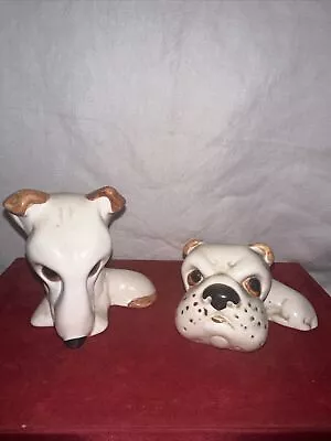 Buy Vintage Duo Sylvac Pottery Dogs • 12£
