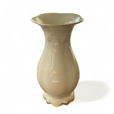Buy Rosenthal Sanssouci Moliere Gold Band Vase (7” Classic Rose Pompadour Form VTG) • 37.56£