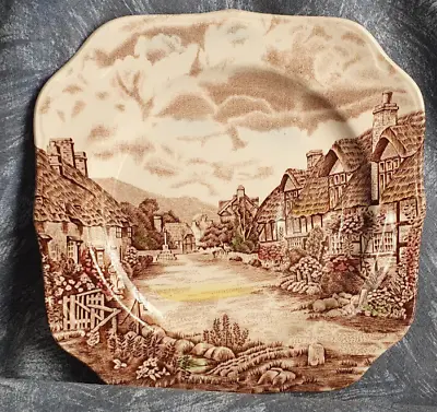 Buy Johnson Brothers — Olde English Countryside — Brown— Old Chelsea — Dessert Plate • 12.50£