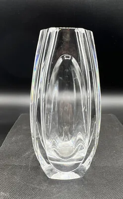 Buy Baccarat France Crystal Vase 7” Hexagonal Heavy Art Deco Glass • 171.97£