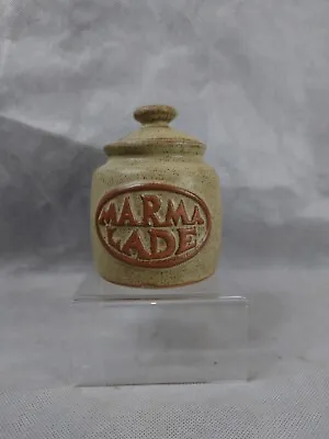 Buy Vintage Tremar Cornish Stoneware Pottery Preserve Pot Jar With Lid MARMALADE • 10.75£