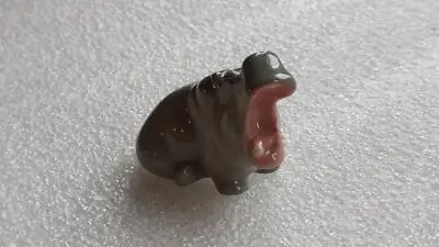 Buy USSR  Lomonosov Small  Model Of A HIPPO Hippopotamus   Russia 3.5 Cm Tall • 6.98£