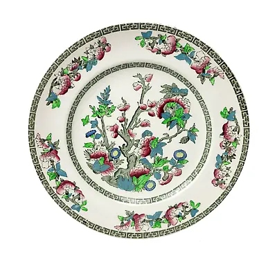 Buy Johnson Brothers Indian Tree Dinner Plate Green Greek Key Cream Porcelain 10  • 16.36£