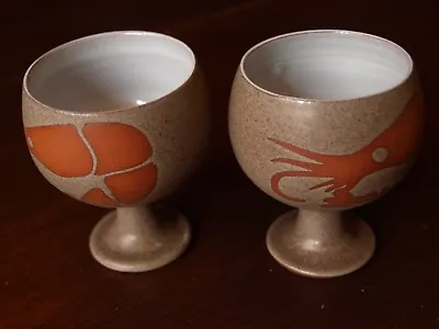 Buy Wellhouse Studio Pottery Pair Of Goblets • 10£