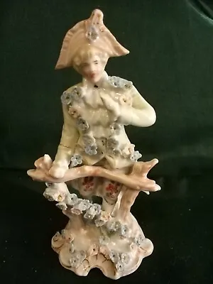 Buy Antique German Figurine Sitzendorf Dollhouse Dresden Porcelain Miniature 1:12 • 27.31£
