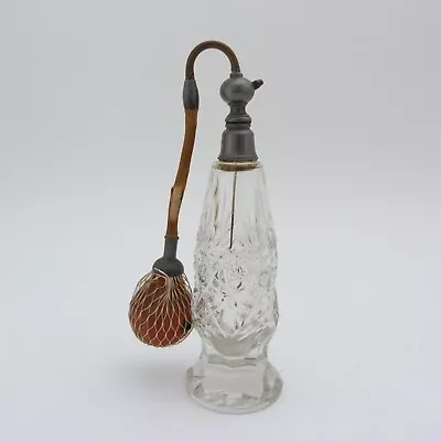 Buy Vintage Cut Glass Atomier Perfume Bottle • 3.39£