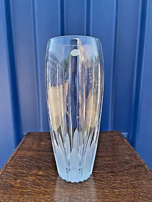 Buy Royal Doulton Vase Glass Carnegie Tall Vase 30cm • 30£