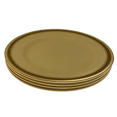 Buy Vintage Wedgwood Dinner Plate X4 Biege Gold Greek Key Plates Set Porcelain • 10.49£