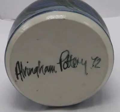 Buy Alvingham Studio Pottery Flower Vase Incense Burner?  1972 • 9.99£