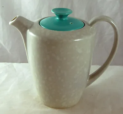 Buy Gorgeous Poole Pottery Twintone Coffee Pot Ice Green • 12£