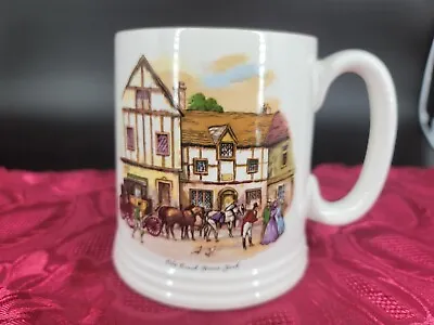 Buy Lord Nelson Ware Tankard  Mug Ivory Old Coach House-York  Made In England VTG • 14.22£