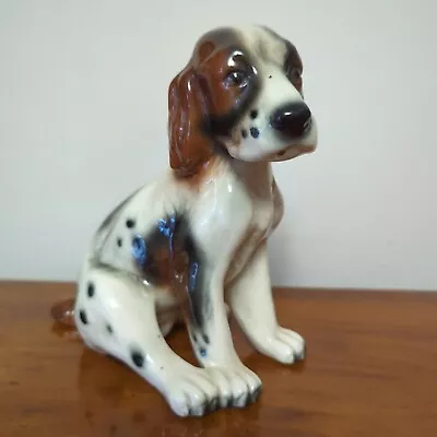 Buy Vintage 1950s Wein Keramos Austrian Ceramic Springer Spaniel Puppy Figurine • 19.95£