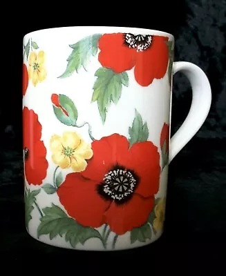 Buy Roy Kirkham MONET Red Poppies Vintage Fine Bone China Coffee Mug Poppy Art 1992 • 12.95£