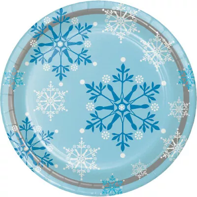 Buy Snow Princess / Snowflake Swirls, Frozen World Tableware & Decorations • 3.75£