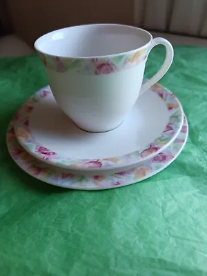 Buy M&S St Michael Trio. Gemma , Cup Saucer And Side Plate. • 10£