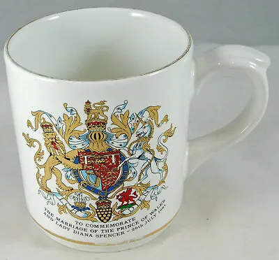 Buy Charles & Diana Wedding Commemorative Mug - Poole Pottery • 4£