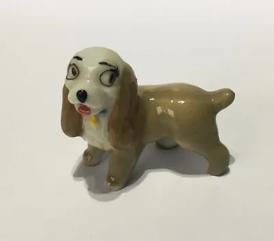 Buy Vintage Wade Whimsie Disney *lady* From Lady And The Tramp Dog Ornament Figure • 3.99£