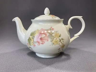 Buy Duchess China England Peach Rose 4 Cup Bone China Teapot • 47.31£