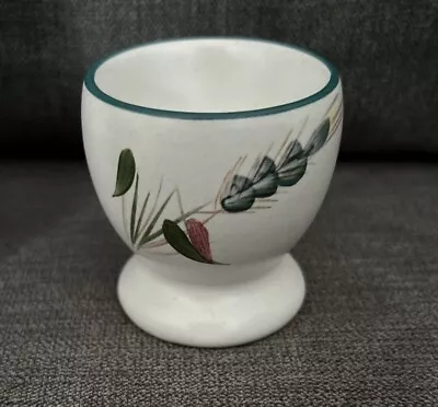 Buy Denby Stoneware Pottery England Vintage Greenwheat Egg Cup Hand Painted Design • 6.99£