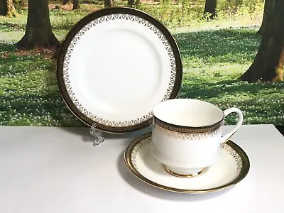 Buy Teacup Trio With Gold Pattern, Paragon Clarence, English Fine Bone China Teacup • 12.99£
