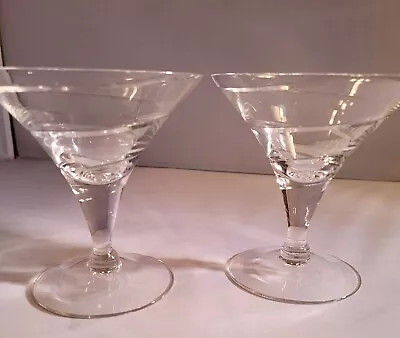 Buy Champagne Tall Sherbet Glasses 2 Rondo (Stem 7967) By CAMBRIDGE Crystal • 21.21£