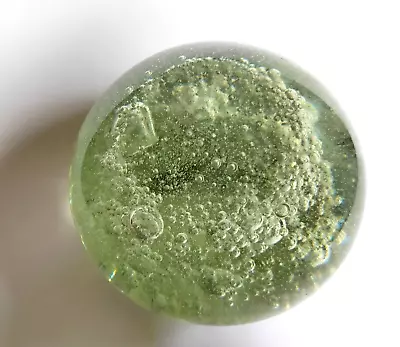 Buy Victorian Glass Dump Paperweight Bubbles End Of Day Antique • 39.99£