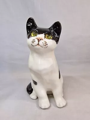 Buy Pre-Owned Winstanley Cat, Seated, Blac & White With Hints Of Tabby, Size 3 • 44.75£