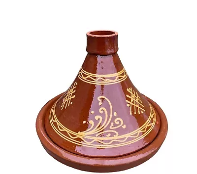 Buy Moroccan Tagine Cooking Pot For 2. Terracotta. Authentic, Rustic. Hand-Thrown • 26£