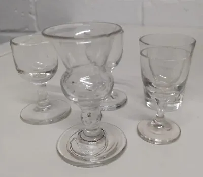 Buy Victorian/vintage Miniature Drinking Glasses,nice Assortment,thistle,dolls House • 19.99£