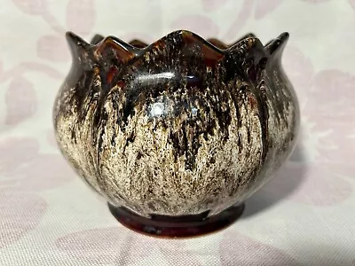 Buy Fosters / Unique Pottery Brown Glazed Vase • 15£