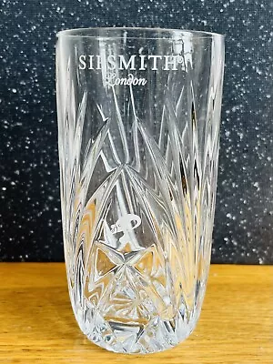 Buy Sipsmith London Gin Cut Glass/Crystal Look Very Heavy Glass 14cm High Tumbler • 19.06£