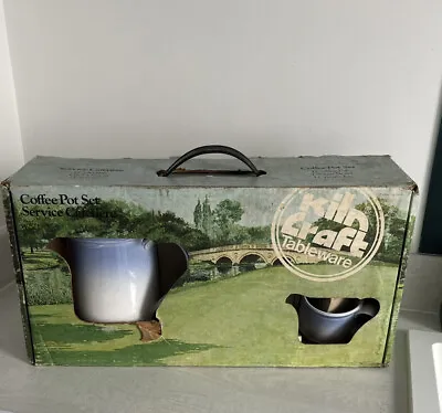 Buy Kiln Craft Pottery 3 Piece Tea Coffee Set • 19.55£