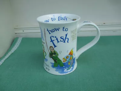 Buy Dunoon Mug HOW TO FISH Designed By Cherry Denman - Excellent • 11.50£