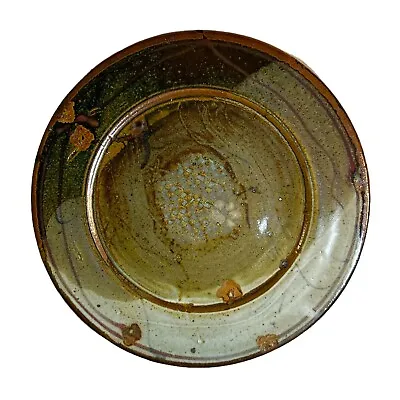 Buy Authentic Signed John Glick Of Plum Tree Pottery Stoneware Serving Plate • 189.75£