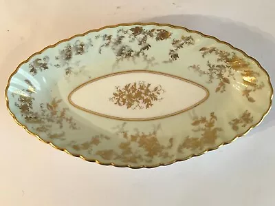 Buy Vintage Minton Oval Dish In Floral Pattern 26cms X 19cms • 4.99£